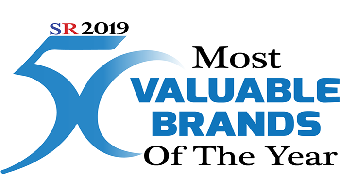 “50 Most Valuable Brands of the Year 2019”