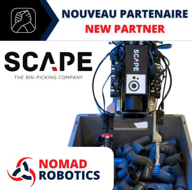 Scape Technologies and Nomad Robotics partnership