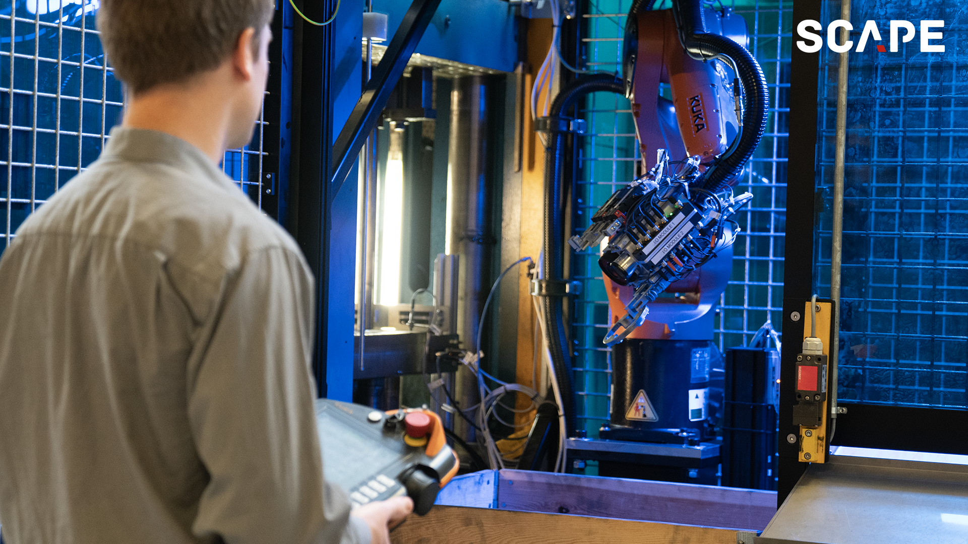 Scape Technologies blog post on labour shortage. Efficient automation at low cost in production lines. Production line automation, manufacturing.