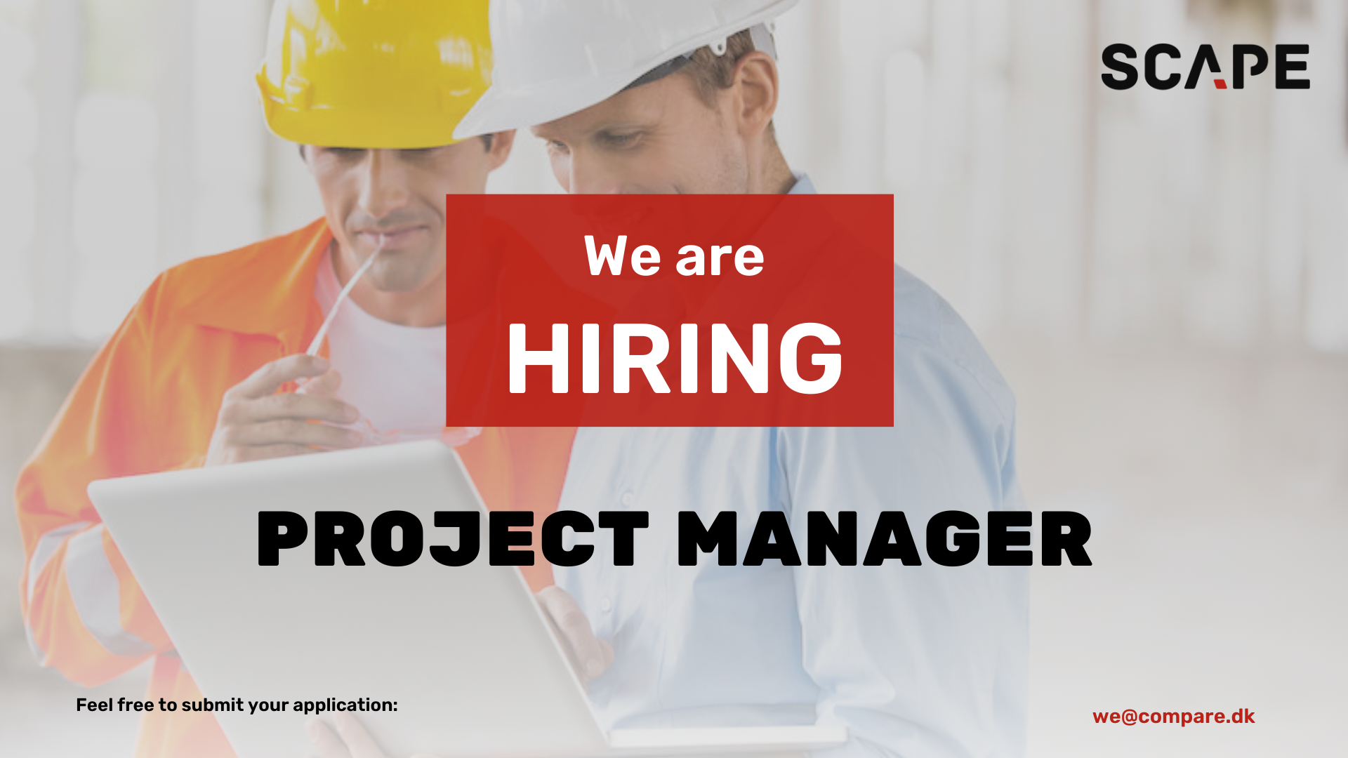 Job opportunity: Project Manager in robotics. Job vacancy: Project Manager
